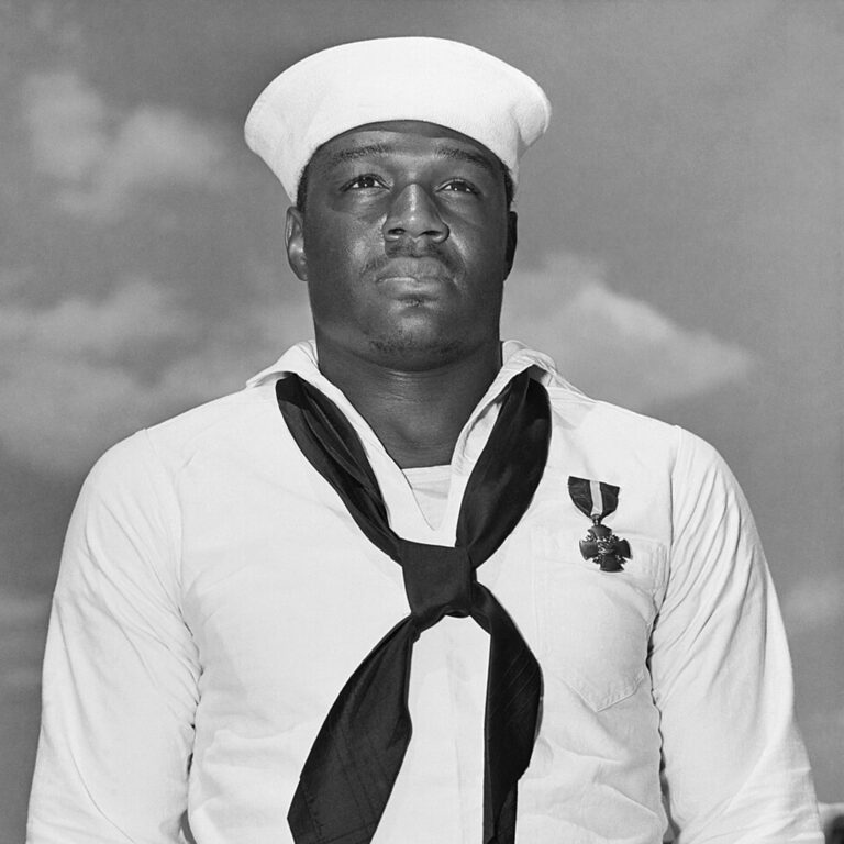 Doris Miller black and white photo